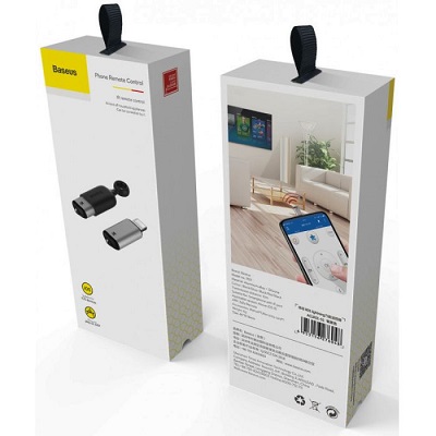 Télécommande Infrarouge BASEUS ACLR01-S1 Lightning - Noir & Argent – Image 3